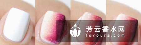 美甲渐变色怎么晕染的 有效果图的