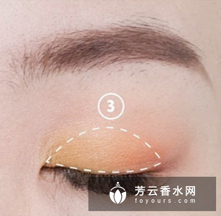 黄色眼影的画法步骤教程 橘色眼影不可少