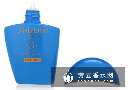 资生堂蓝胖子用洗面奶能卸吗 是脸部防晒吗