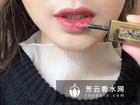 ysl16哑光唇釉是什么颜色 试色图片来袭