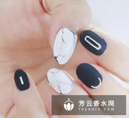 大理石美甲怎么做教程 怎么淡化线条